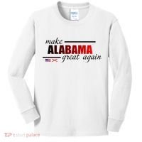 Make Alabama Great Again Kids Long Sleeve Shirt thumb 0