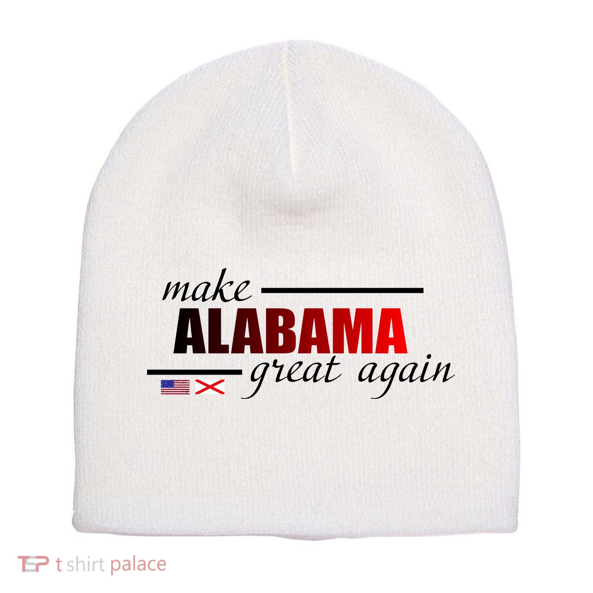 Make Alabama Great Again Short Acrylic Beanie