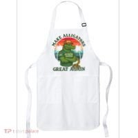 Make Alligators Great Again Alligator Alcatraz Funny Florida Everglades Apron thumb 0
