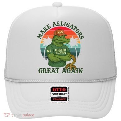 Make Alligators Great Again Alligator Alcatraz Funny Florida Everglades Hat