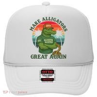 Make Alligators Great Again Alligator Alcatraz Funny Florida Everglades Hat thumb 0