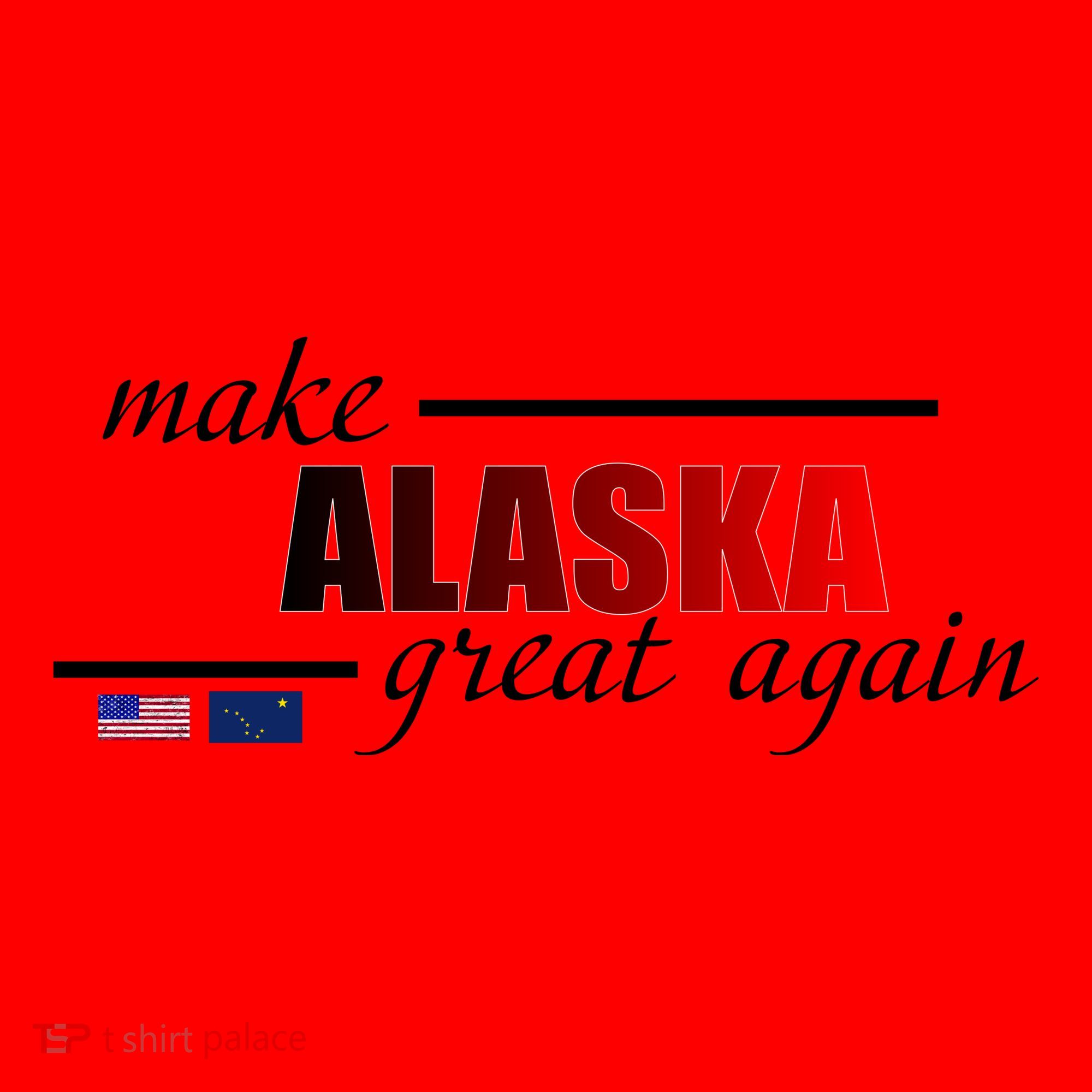 Make Alaska Great Again Santa Hat