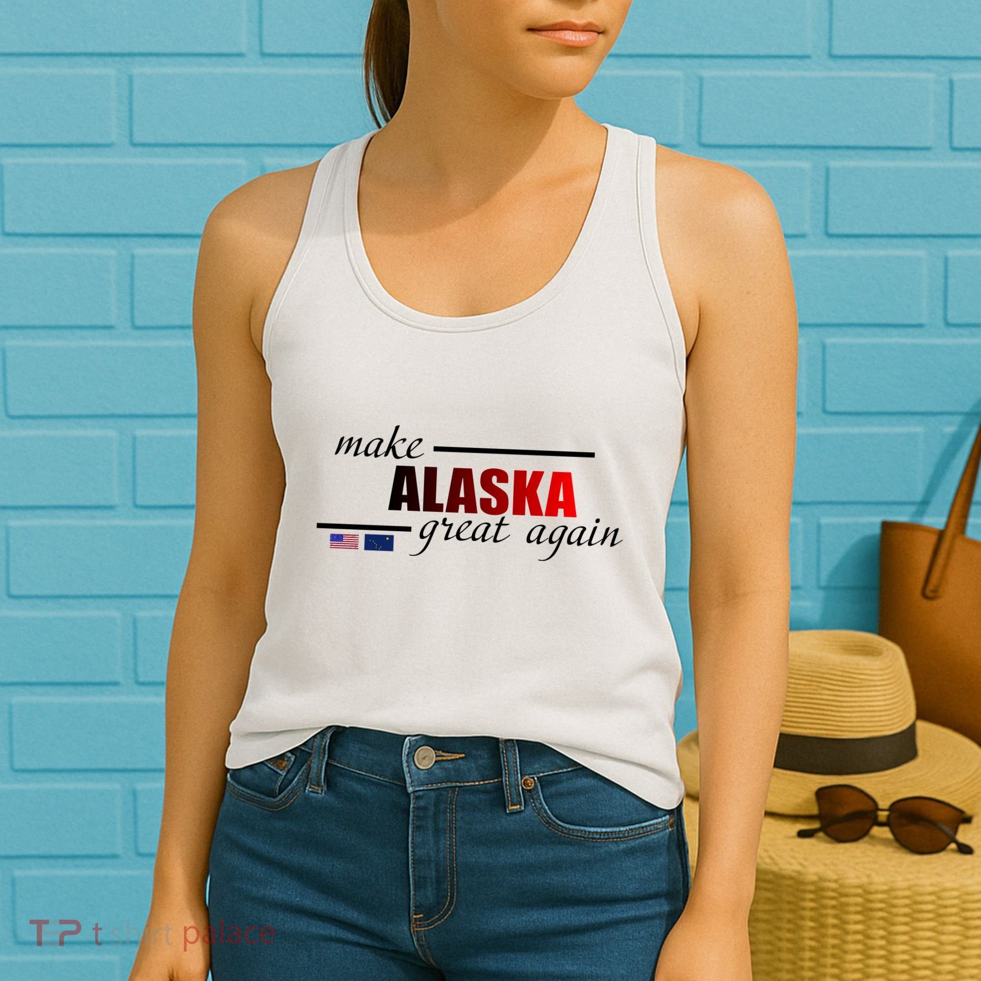 Make Alaska Great Again Women's Tank Top