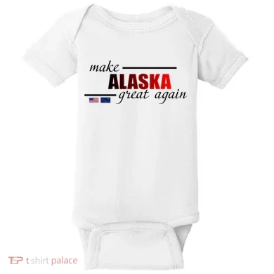Make Alaska Great Again Baby Bodysuit