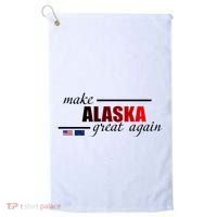 Make Alaska Great Again Golf Towel thumb 0