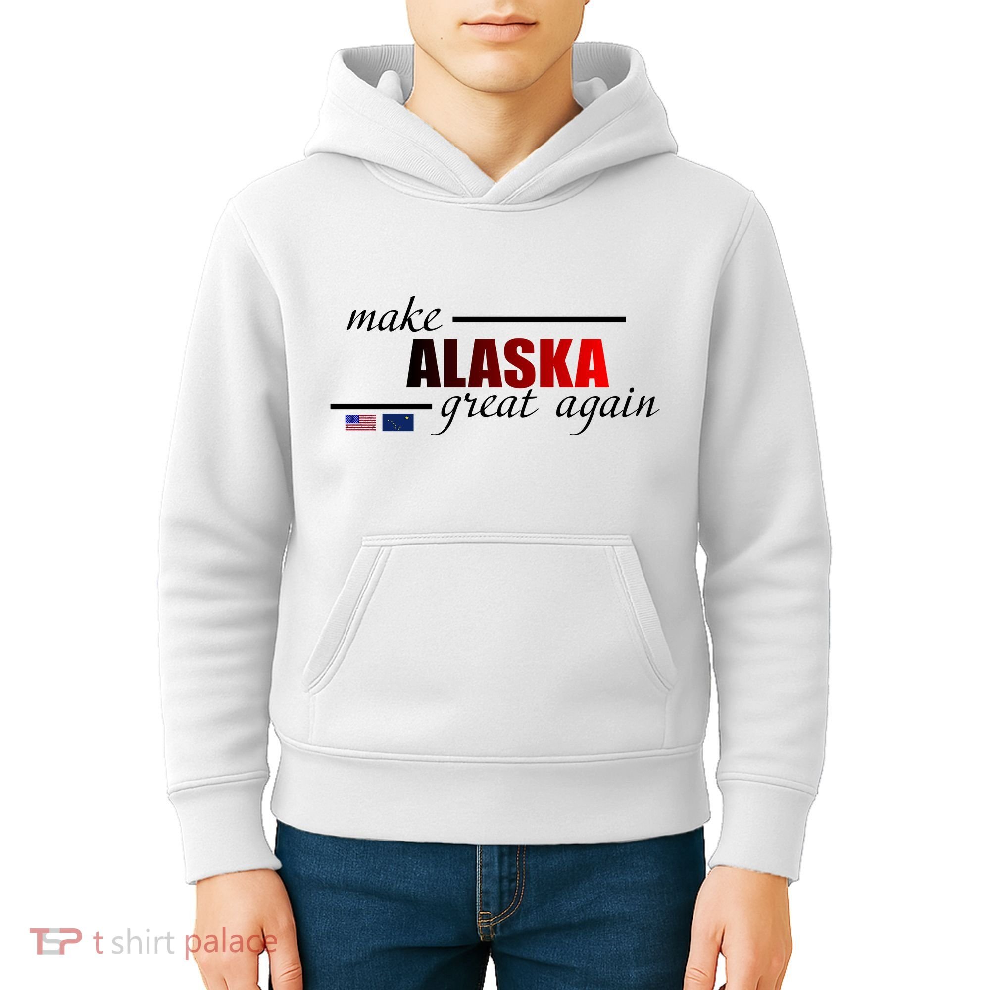 Make Alaska Great Again Kids Hoodie