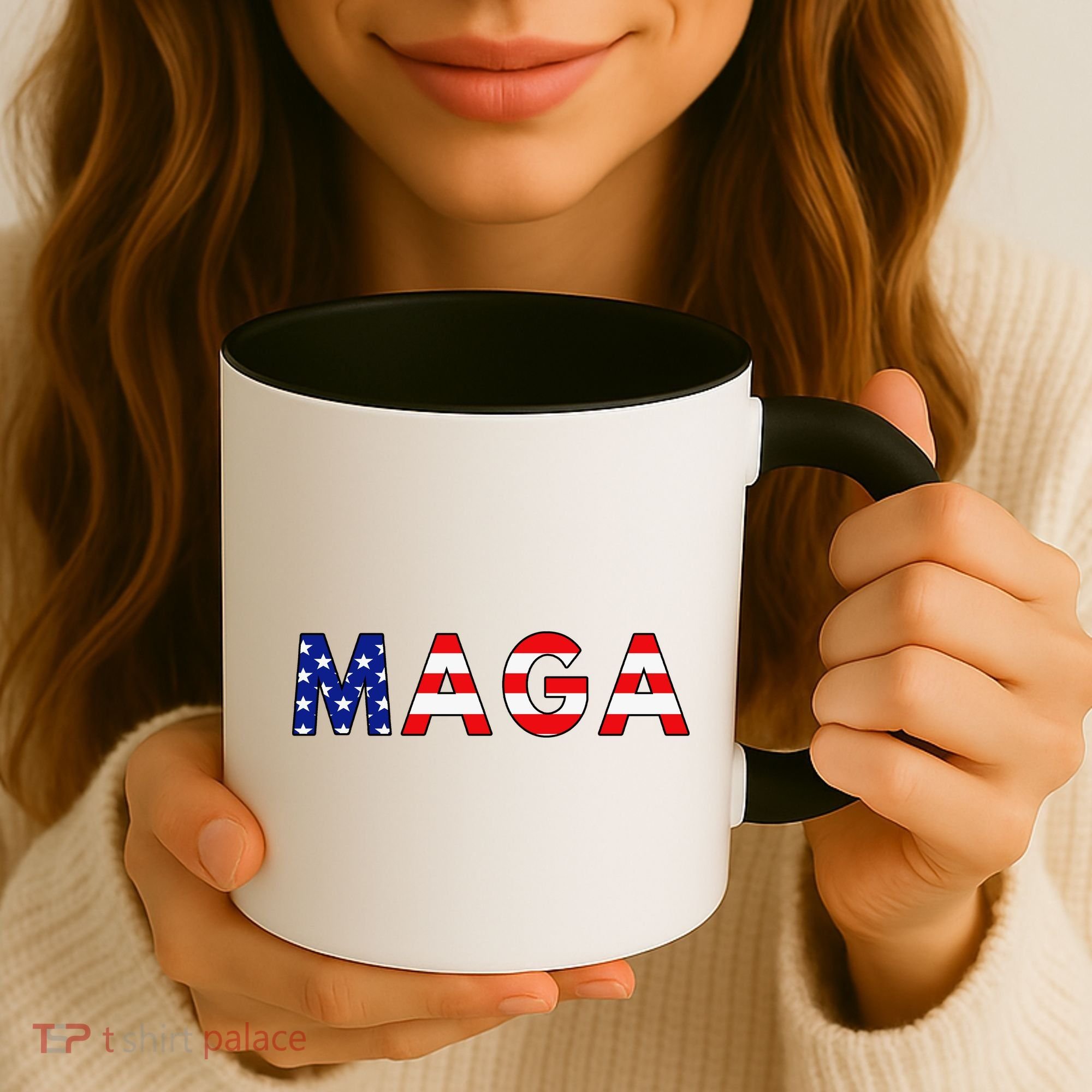 MAGA American Flag Coffee Mug