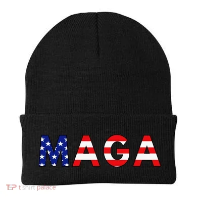 MAGA American Flag Beanie