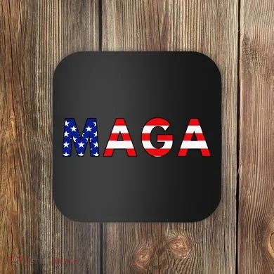 MAGA American Flag Coaster