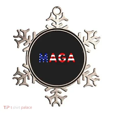 MAGA American Flag Ornament