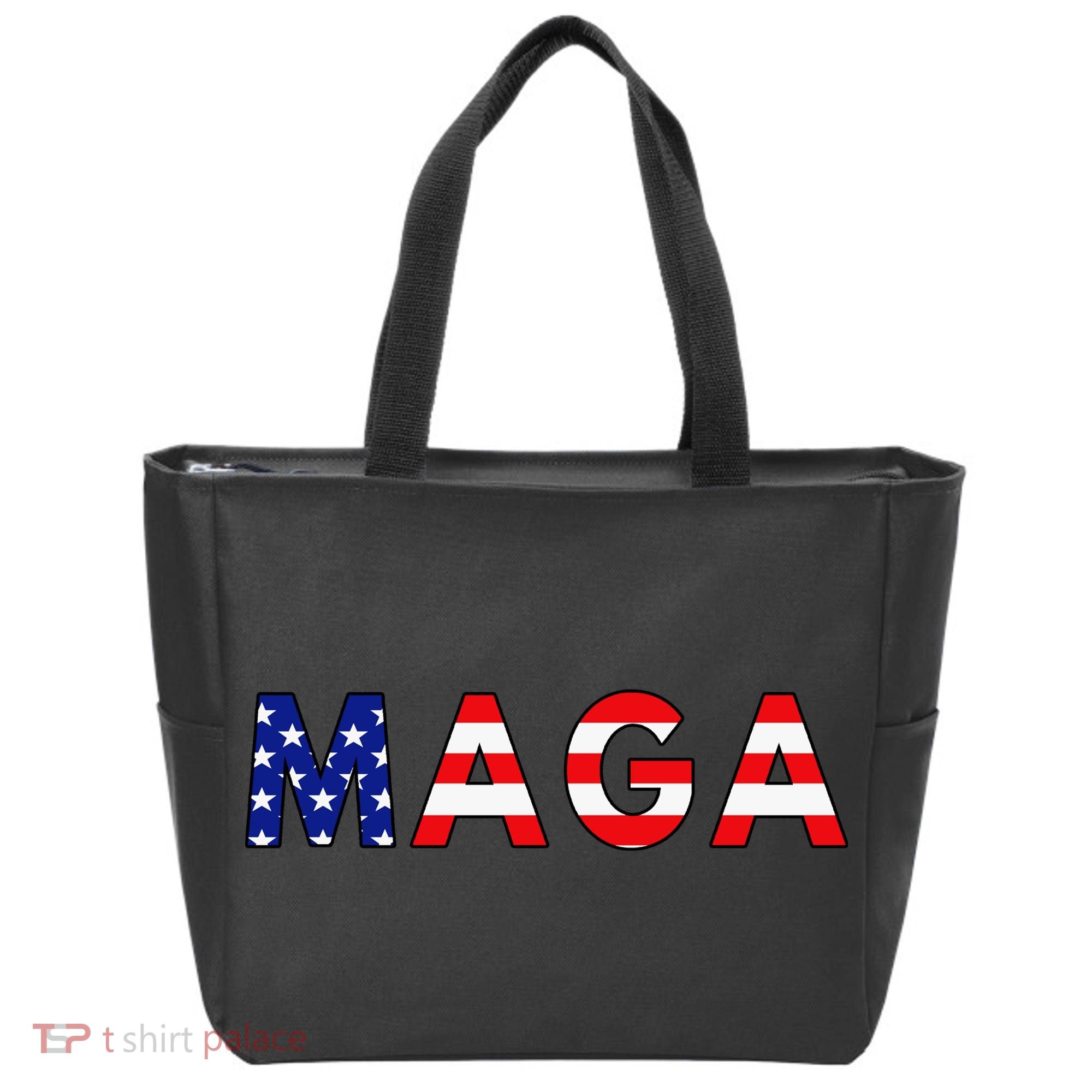 MAGA American Flag Tote Bag