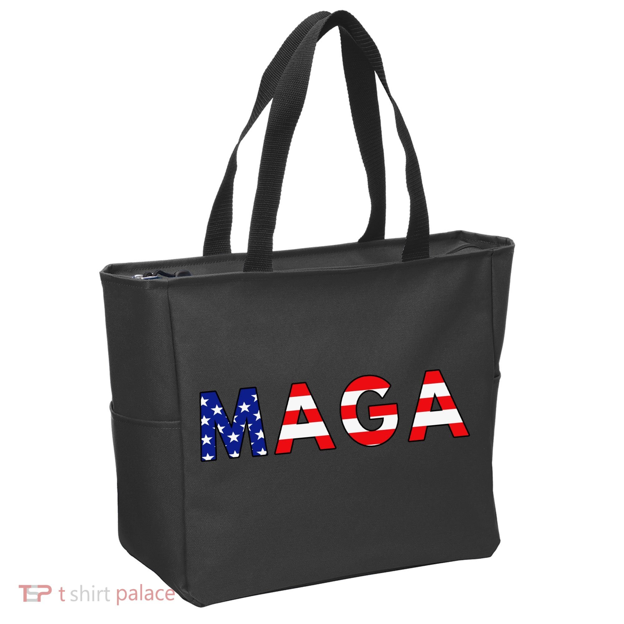 MAGA American Flag Tote Bag