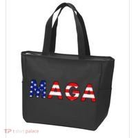 MAGA American Flag Tote Bag thumb 3