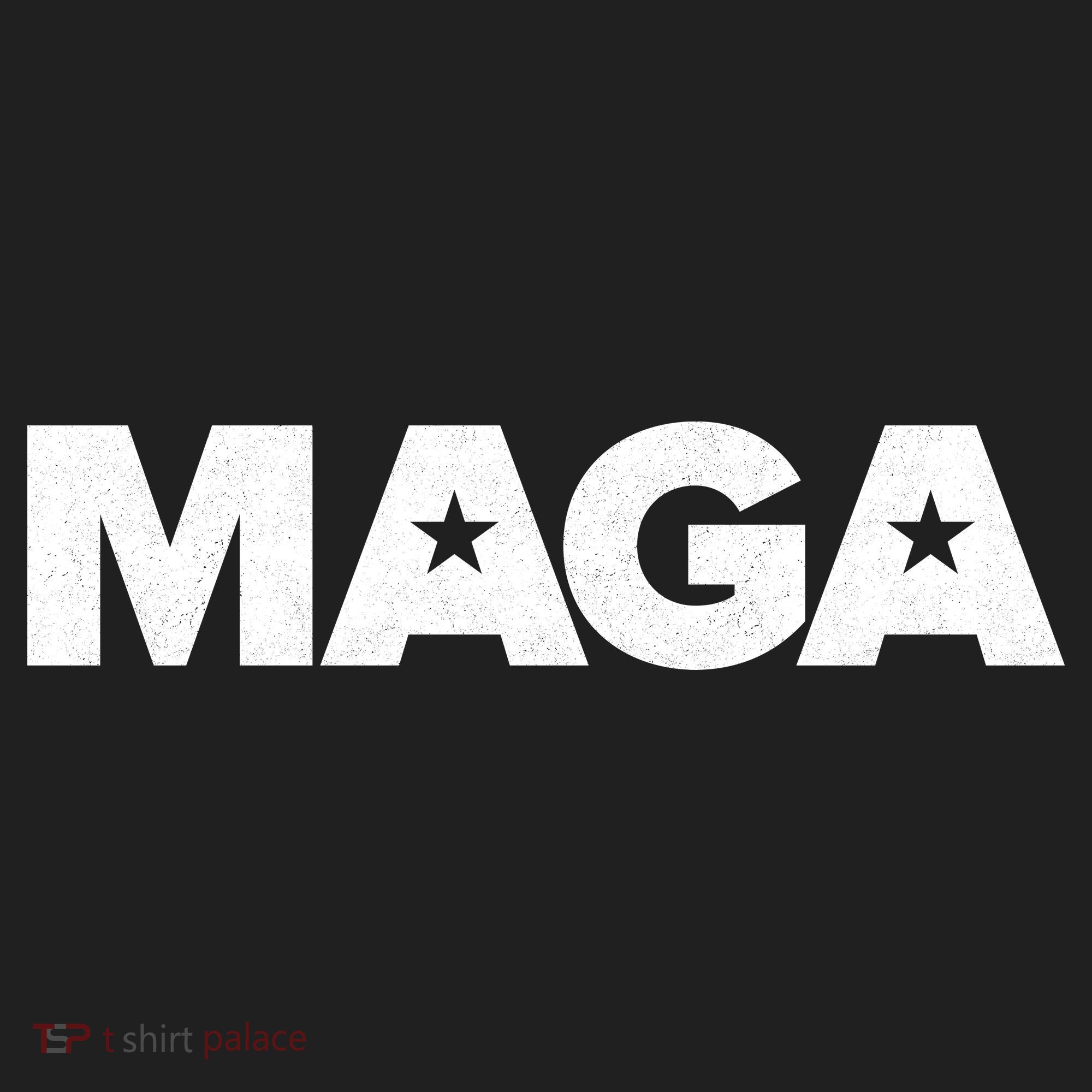 MAGA Distressed Logo Make America Great Again Women's Sweatshirt