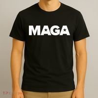 MAGA Distressed Logo Make America Great Again T-Shirt thumb 3
