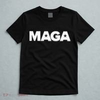 MAGA Distressed Logo Make America Great Again T-Shirt thumb 5