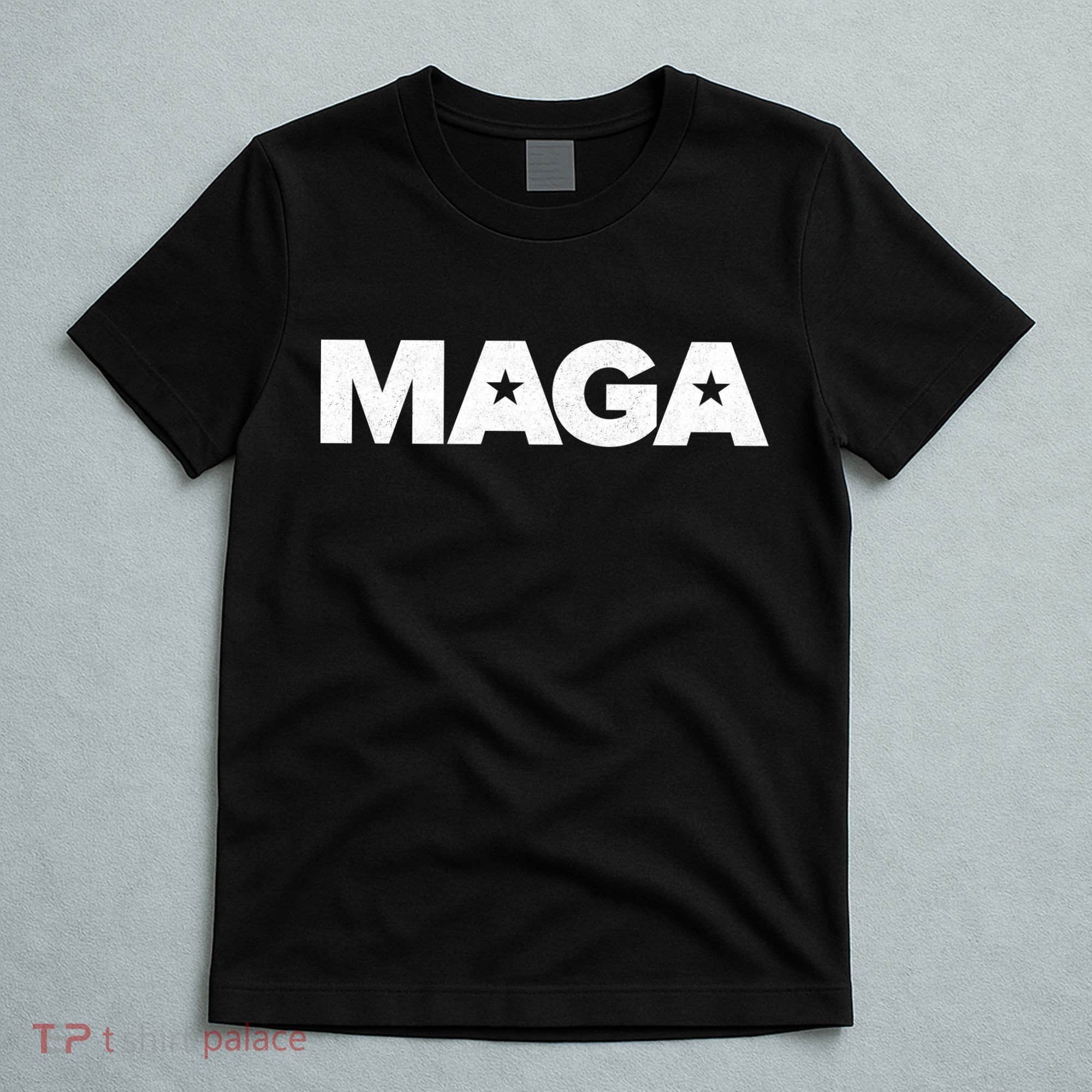 MAGA Distressed Logo Make America Great Again T-Shirt