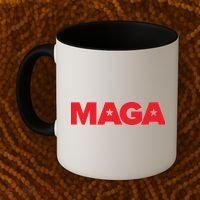 MAGA Distressed Logo Make America Great Again Coffee Mug thumb 2