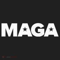 MAGA Distressed Logo Make America Great Again Golf Towel thumb 3