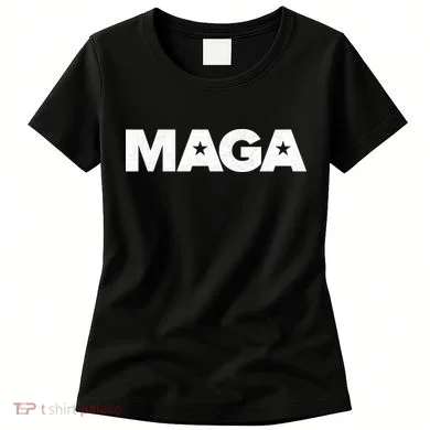MAGA Distressed Logo Make America Great Again Women's T-Shirt