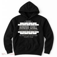 MAGA Donald Trump Border Wall Construction Hoodie thumb 0