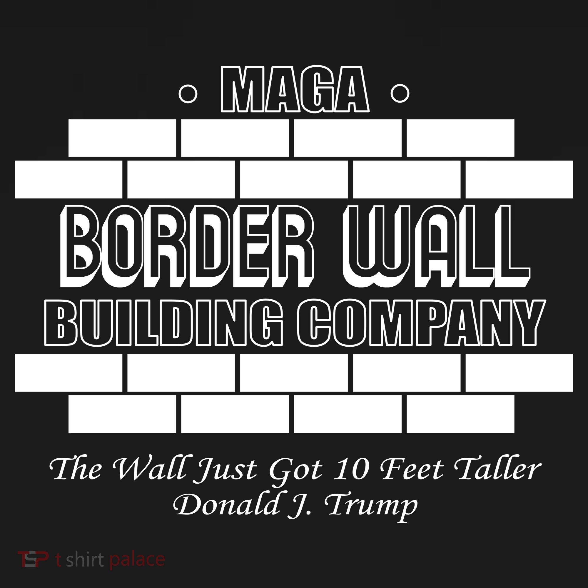 MAGA Donald Trump Border Wall Construction Apron