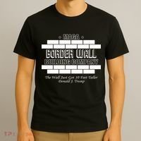 MAGA Donald Trump Border Wall Construction T-Shirt thumb 3