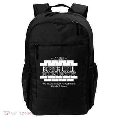 MAGA Donald Trump Border Wall Construction Backpack