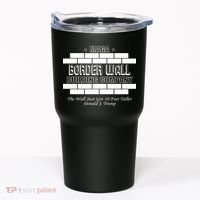 MAGA Donald Trump Border Wall Construction Tumbler thumb 0