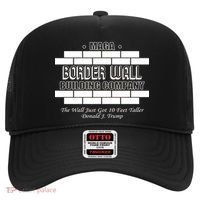 MAGA Donald Trump Border Wall Construction Hat thumb 0