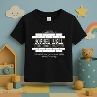 MAGA Donald Trump Border Wall Construction Toddler T-Shirt thumb 3