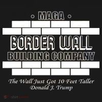 MAGA Donald Trump Border Wall Construction Toddler T-Shirt thumb 4