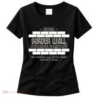 MAGA Donald Trump Border Wall Construction Women's T-Shirt thumb 0