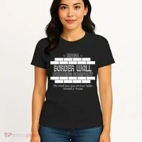 MAGA Donald Trump Border Wall Construction Women's T-Shirt thumb 4