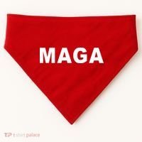MAGA Make America Great Again President Donald Trump USA-Made Doggie Bandana thumb 0