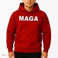 MAGA Make America Great Again President Donald Trump Hoodie thumb 2