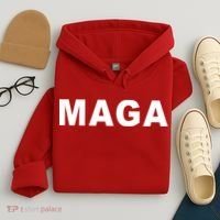 MAGA Make America Great Again President Donald Trump Hoodie thumb 4