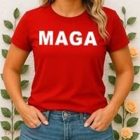 MAGA Make America Great Again President Donald Trump Women's T-Shirt thumb 2