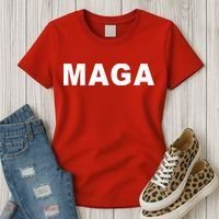 MAGA Make America Great Again President Donald Trump Women's T-Shirt thumb 3