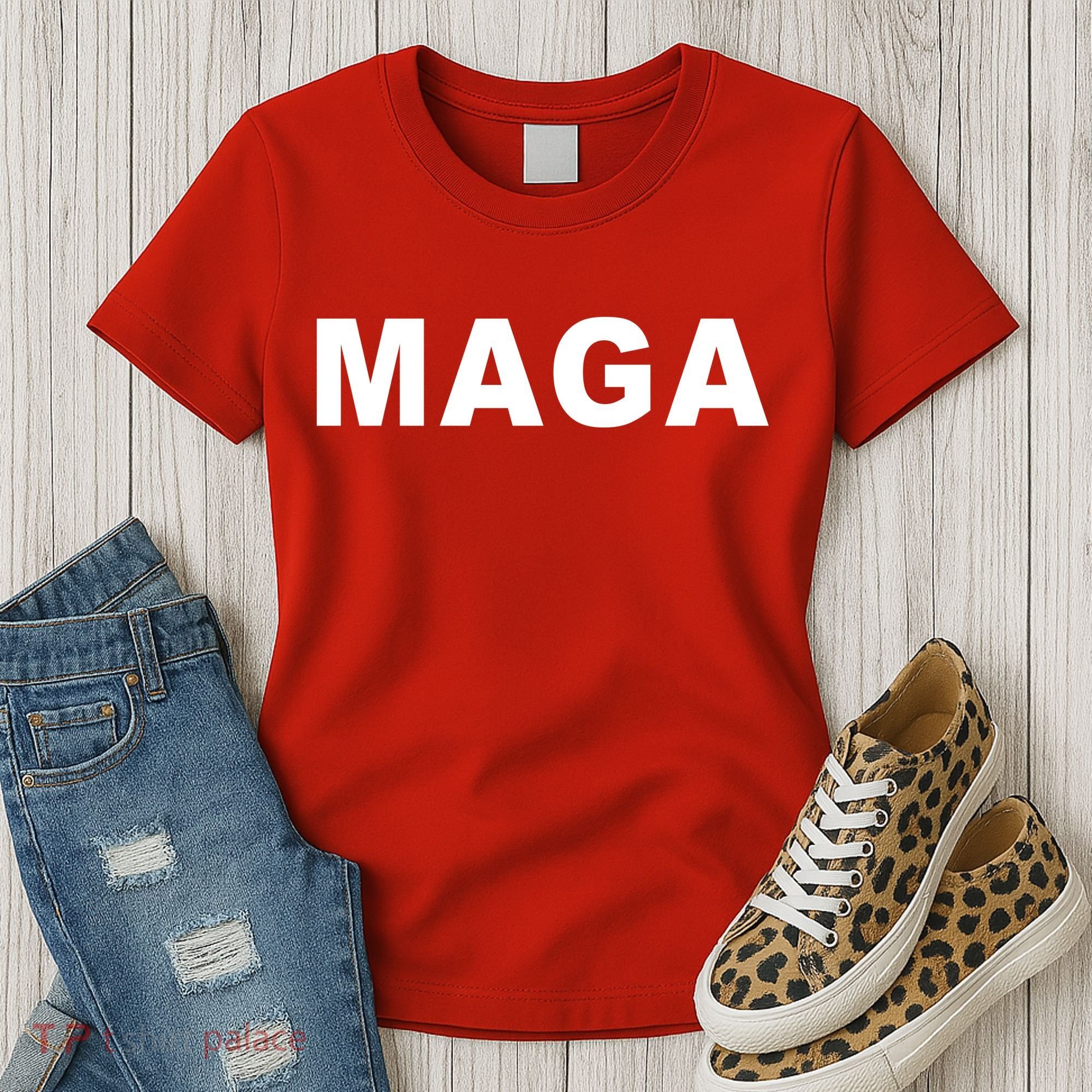 MAGA Make America Great Again President Donald Trump Women's T-Shirt