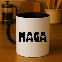 MAGA Star Logo Make America Great Again Coffee Mug thumb 4