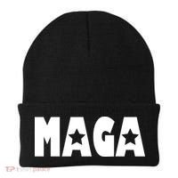 MAGA Star Logo Make America Great Again Beanie thumb 0