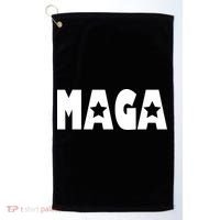 MAGA Star Logo Make America Great Again Golf Towel thumb 0