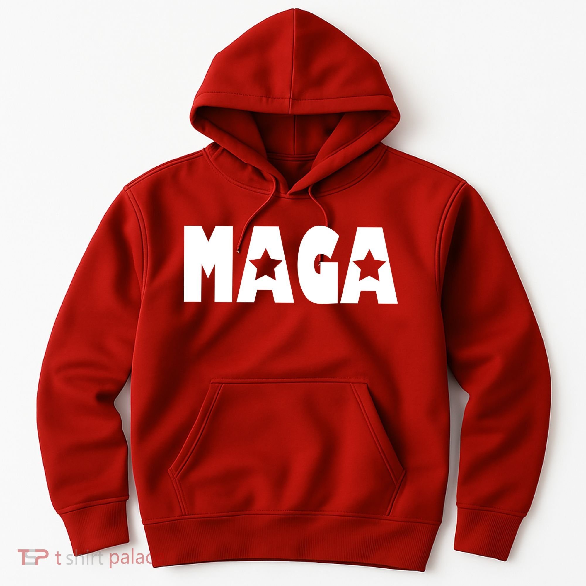 MAGA Star Logo Make America Great Again Hoodie