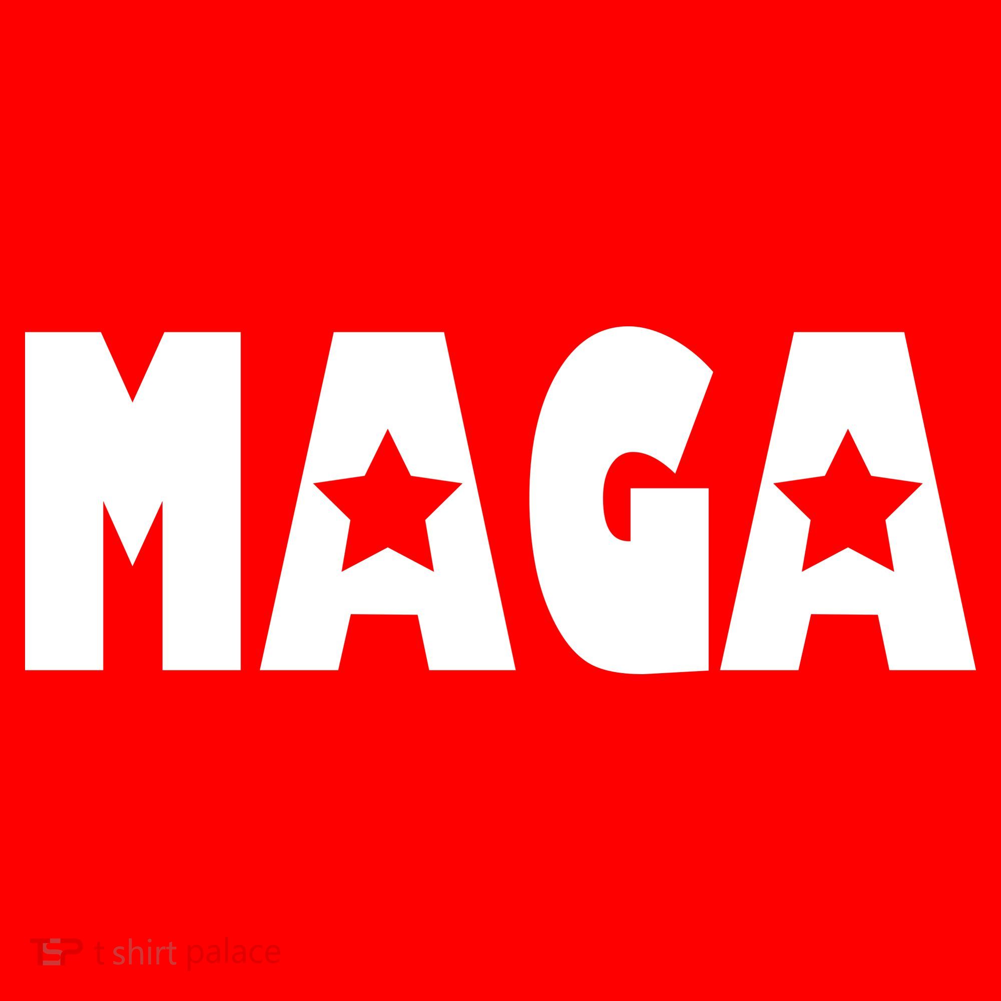 MAGA Star Logo Make America Great Again Long Sleeve Shirt