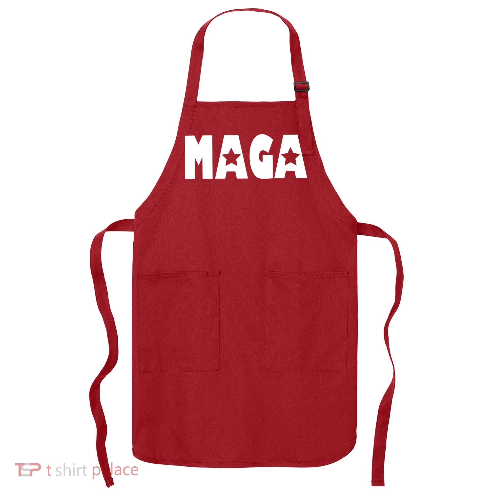 MAGA Star Logo Make America Great Again Apron