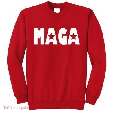 MAGA Star Logo Make America Great Again Sweatshirt