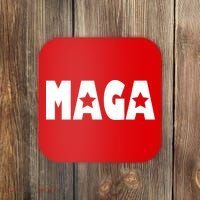 MAGA Star Logo Make America Great Again Coaster thumb 0