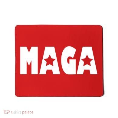 MAGA Star Logo Make America Great Again Mousepad