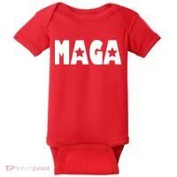 MAGA Star Logo Make America Great Again Baby Bodysuit thumb 0